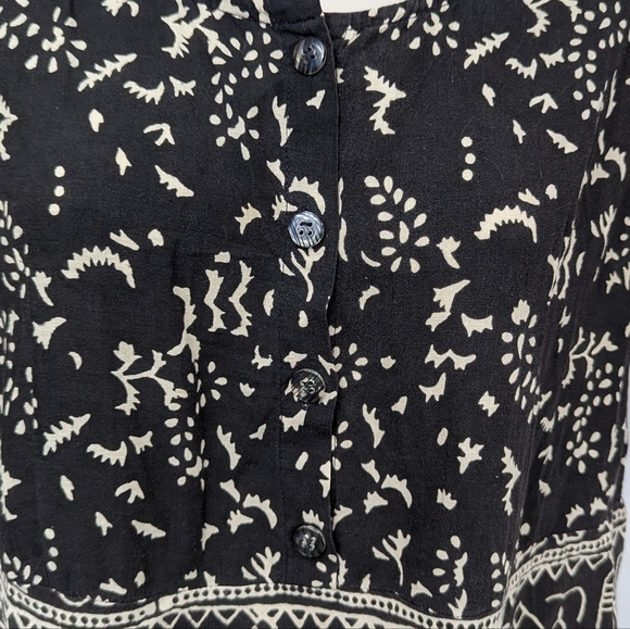 Sacred Threads Short Sleeve Shift Dress Sz S/M - Picture 4 of 11